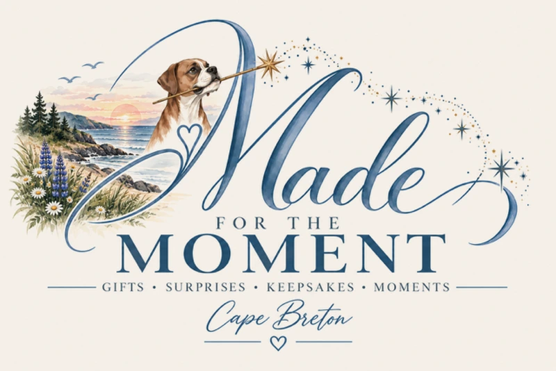 Made for the Moment — personalized gifts, memory boxes and proposal moments, Cape Breton